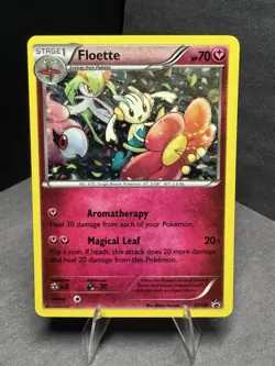 Pokemon TCG Floette XY139 Black Star Promo Holo 2016 XY Cosmos Holo Promo - Image 1