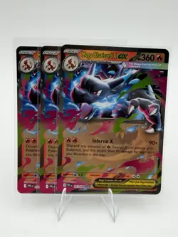Mega Charizard X EX 013/094 Pokemon Phantasmal Flames NM - Image 3