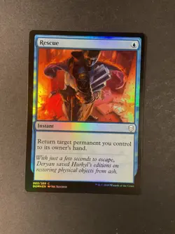 Rescue - Foil - Dominaria - Magic the Gathering - MTG - Image 1