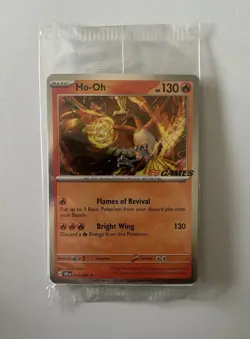 Ho-Oh 010/086 Galaxy EB Games romo Stamped Sealed NM - Pokemon Chaos Rising 🔥 - Image 1
