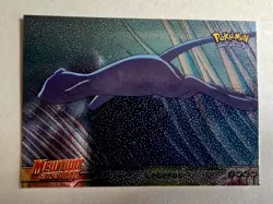 1999 Topps Pokemon the Movie EDT Legends Rainbow Foil #1 Mewtwo Black Edition - Image 1