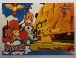 1999 Topps Pikachu's Vacation - Everyone Pull!!! #52 Black Logo NM - Image 1