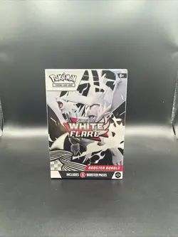 Pokemon TCG: Scarlet & Violet White Flare Factory Sealed Booster Bundle Box - Image 1