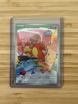 POKEMON FIRST PARTNER CHARMANDER ILLUSTRATION RARE PROMO 038🔥 - Image 1