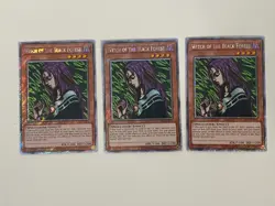 Yugioh Witch of the Black Forest x 3 - 1st Platinum Secret Rare LP - Free Holo - Image 1