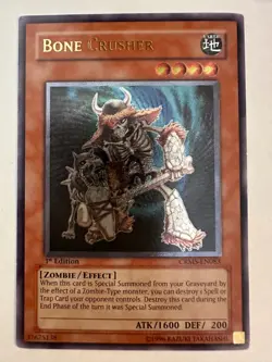 Bone Crusher ultimate rare 1st edition CRMS-EN083 VLP - Image 1