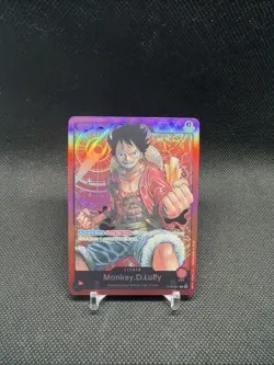 Monkey.D.Luffy ST01-001 Starter Deck 1: Straw Hat Crew Foil Pre Errata - Image 3