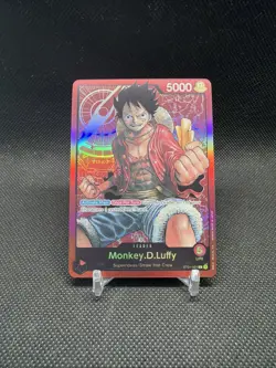 Monkey.D.Luffy ST01-001 Starter Deck 1: Straw Hat Crew Foil Pre Errata - Image 4