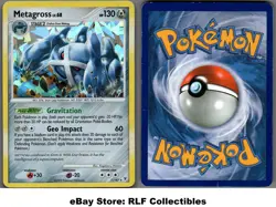 2009 Pokemon, Supreme Victors Promos, #7/147 Metagross, Cracked Ice Holo Rare - Image 1
