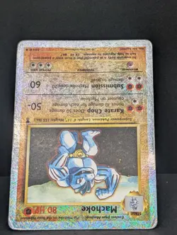 Pokemon Machoke Legendary Collection Reverse Holo Rare Pokemon TCG fireworks MP - Image 4