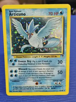 Pokemon TCG: Articuno Legendary Collection 2/110 Rare Card NM/LP - Image 1
