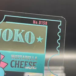 Totodile Pokemon × PRONTO CAFE PROMO Clear Card Japan 2025 - Image 3