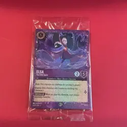 Disney Lorcana Elsa The Fifth Spirit 6/P3 [Glitter Foil] Sealed Promo Card - Image 1