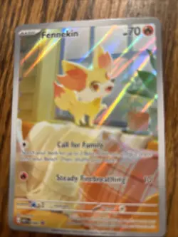 Fennekin 080 Promo Card Chaos Rising Pokemon Card - Image 1