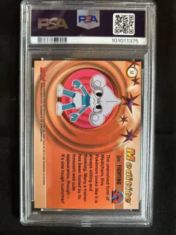 2003 Topps Pokemon Advanced Meditite Non Foil #56 - PSA 10 - Image 2