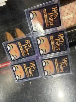 2001 Harry Potter TCG Invisibility Cloak Wizards of the Coast Movie card lot - Image 3