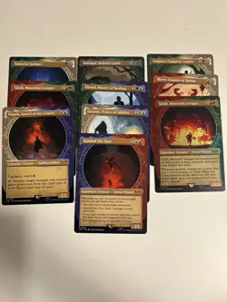 mtg lord of the rings card lot - Image 1