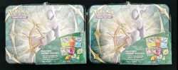 Pokemon TCG 2022 Spring Collectors Tin Chest Lunch 2 Pack - Image 1