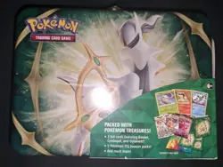 Pokemon TCG 2022 Spring Collectors Tin Chest Lunch 2 Pack - Image 2