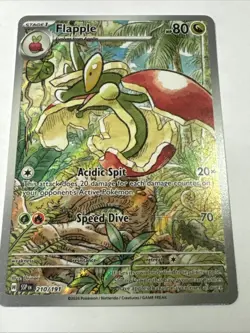 Flapple Illustration Rare 210/191 Surging Sparks Pokemon Card - Image 1
