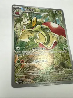 Flapple Illustration Rare 210/191 Surging Sparks Pokemon Card - Image 2