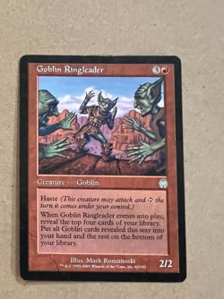 Goblin Ringleader - Apocalypse - MTG - Magic the Gathering - Image 1