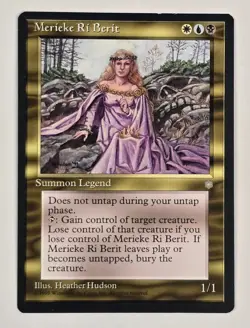 Merieke Ri Berit Ice Age Regular NM MTG Magic The Gathering Ships FAST - Image 1