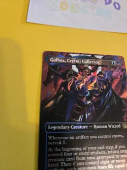 Magic The Gathering Golbez, Crystal Collector Surge Foil Extended Art - Image 3