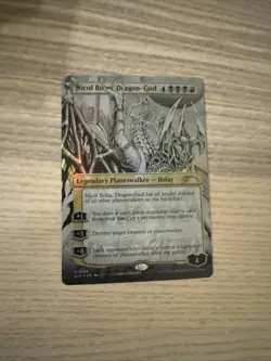 Nicol Bolas, Dragon-God Borderless FOIL Secret Lair Drop Series MTG NM - Image 1