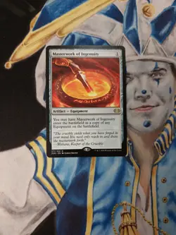 Masterwork of Ingenuity MTG Double Masters Rare Artifact Near-Mint x1 - Image 1