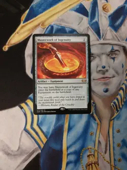 Masterwork of Ingenuity MTG Double Masters Rare Artifact Near-Mint x1 - Image 2