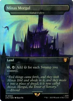 Minas Morgul - Borderless, Foil - MtG Lord of the Rings - M0360 NM 2023 - Image 1