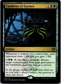 Cauldron of Essence R Secrets of Strixhaven 179 NM - Image 1
