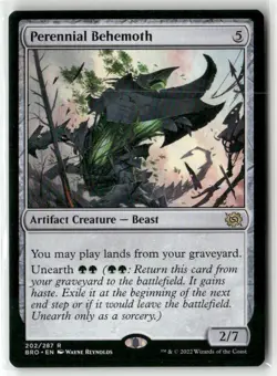 Perennial Behemoth R The Brothers' War 202 NM - Image 1
