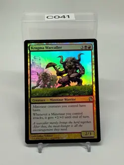1 x Kragma Warcaller - Foil - Theros - Magic The Gathering - MTG - Image 1