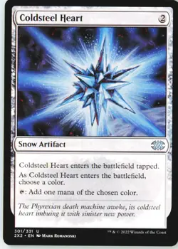 Coldsteel Heart 301 Uncommon Double Masters 2022 Near Mint - Image 2