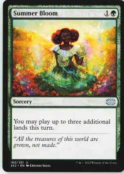 Summer Bloom 160 Uncommon Double Masters 2022 Near Mint - Image 2