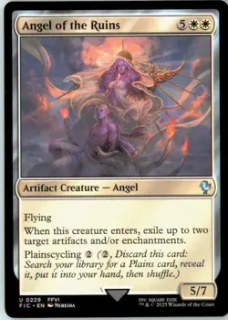 Angel of the Ruins 229 Uncommon Commander: FINAL FANTASY Near Mint - Image 2