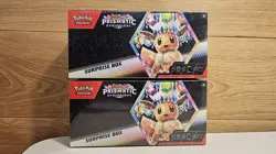Pokemon Scarlett And Violet Prismatic Evolutions Suprise Box FACTORY SEALED - Image 1