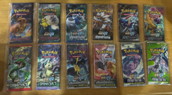 Pokemon TCG : Vintage |Sun&Moon Complete Set| ,(12 Sealed Pack) Thai Language - Image 1
