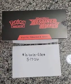 Pokemon TCG Scarlet & Violet Destined Rivals Elite Trainer Box ETB New Sealed - Image 5