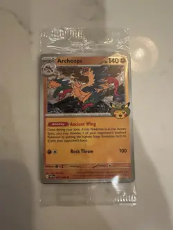 Pokemon Field Museum Fossil Exhibit Archeops Promo SEALED - In Hand! - Image 1