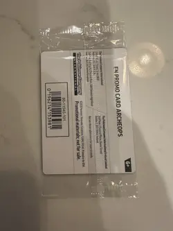 Pokemon Field Museum Fossil Exhibit Archeops Promo SEALED - In Hand! - Image 2
