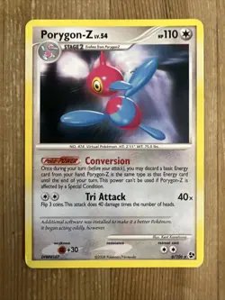 Porygon-Z - 6/106 - Non Holo Rare MP, English Pokemon Great Encounters - Image 1