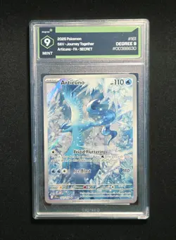 Articuno SR 161/159 Sv09 Journey Together - Secret Rare Pokemon - DEGREE 9 Mint - Image 2