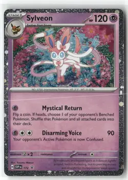 Sylveon (Cosmos Holo) 172 Holo Promo Scarlet & Violet Promo Pokemon Near Mint - Image 1