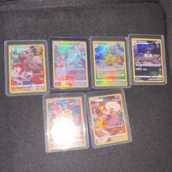 Pokemon TCG Trainer Gallery Full Art Holo Lot 6: Arcanine Orbeetle VMAX - Image 1