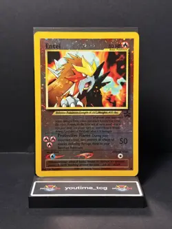 Pokemon WoTC Promo Entei #34 MP - Image 1