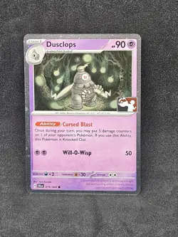 2025 Pokemon TCG Stamped Prize Pack Series 7 Dusclops 019/064 Near Mint Holo - Image 1