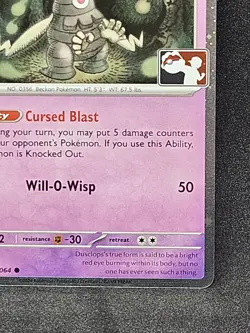 2025 Pokemon TCG Stamped Prize Pack Series 7 Dusclops 019/064 Near Mint Holo - Image 5